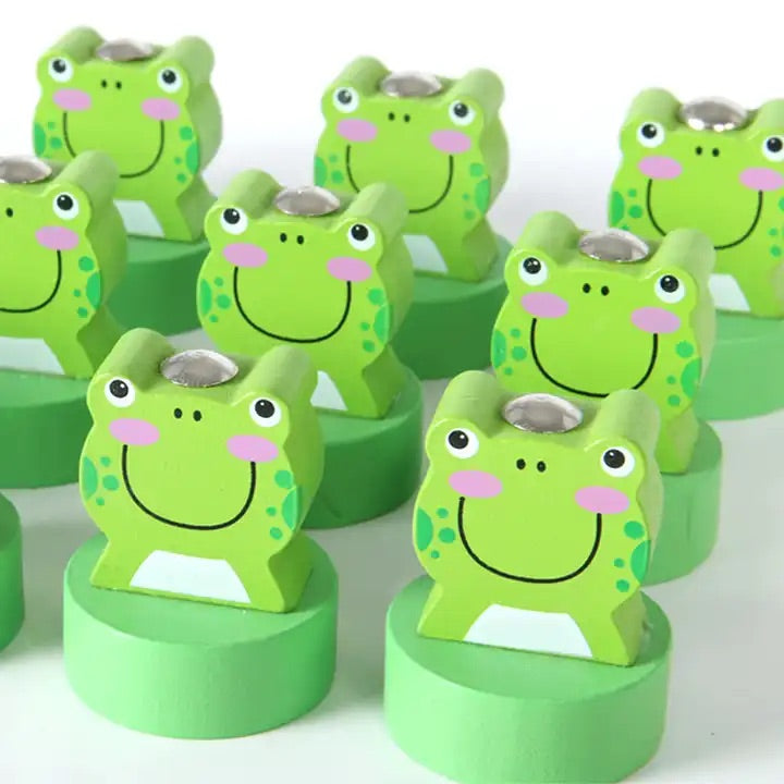 Narges® | The Magnetic Wooden Frog Game
