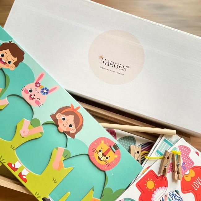 Narges®|Sorteerspel met kledingstukken