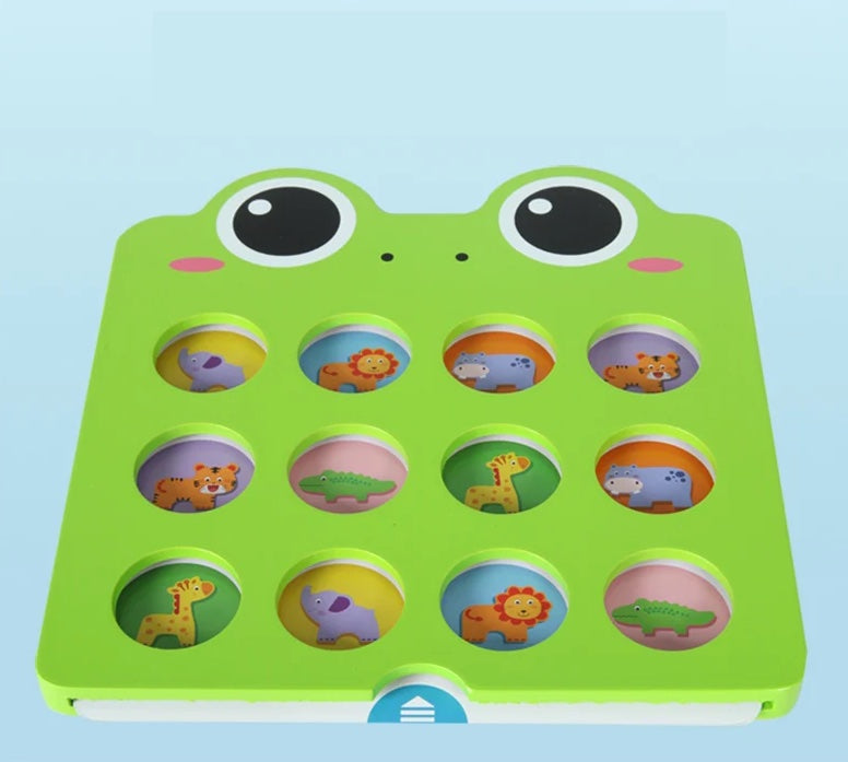 Narges®| Het magnetisch houten kikkerspel